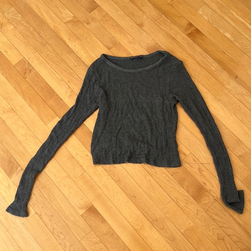 Brandy Melville Gray long sleeve